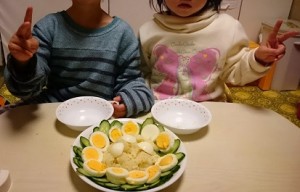 発達障害・自閉症育児のカンタン家庭療育 サラダづくりのお手伝い