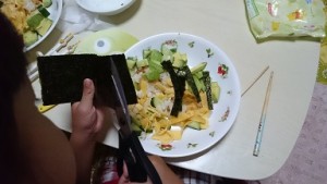 カンタン家庭療育　チラシ寿司