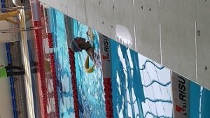 定型発達の娘　スイミングカーニバルの補助具何でも泳法で１位